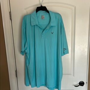 Callaway Blue Polo Shirt Vibrant Casual Style